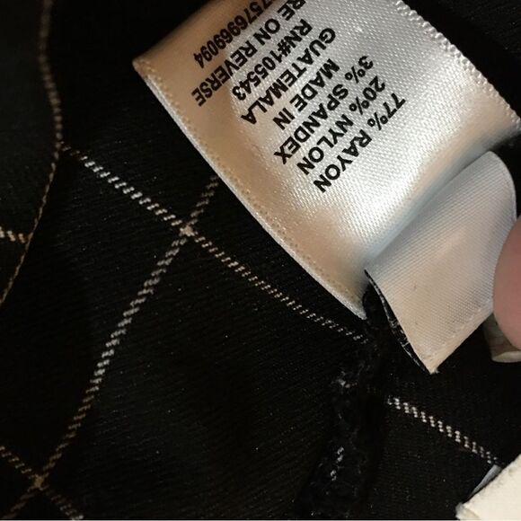 ELLE BLACK BODYCON SKIRT  - Picture 3 of 6